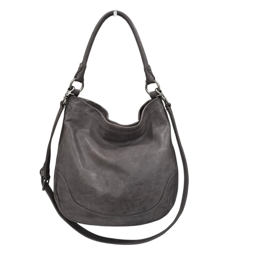 FRYE MELISSA LEATHER HOBO BAG
